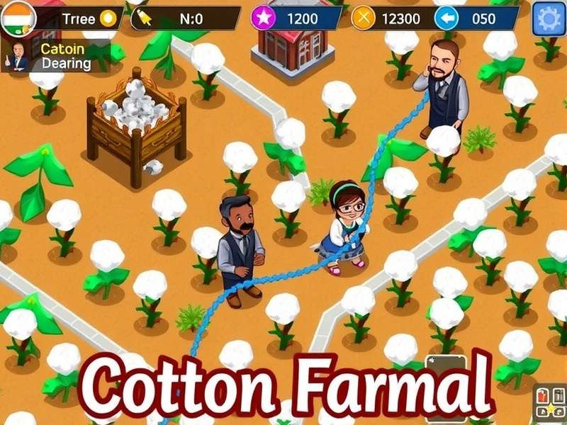 Cotton Tycoon India Game Screenshot